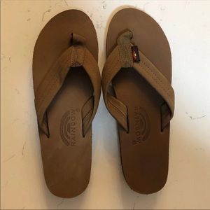 NEW Rainbow flip flop sandals